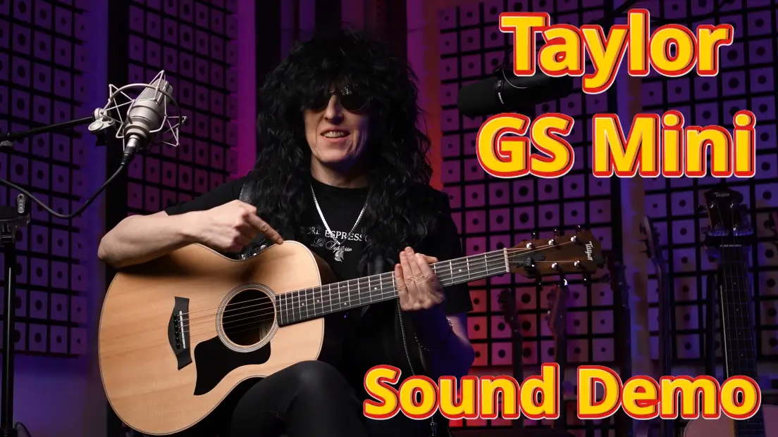 Taylor GS Mini Guitar – Best Travel Guitar! Sound Demo.