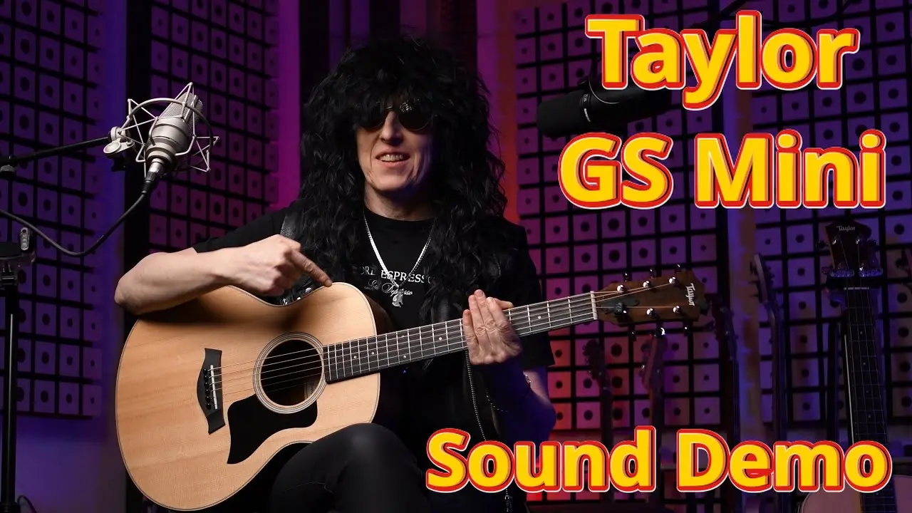 Video thumbnail for: Taylor GS Mini Guitar – Best Travel Guitar! Sound Demo.