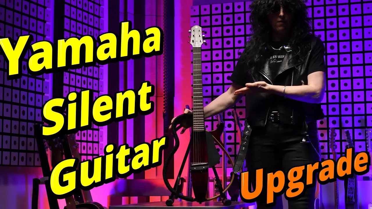 Video thumbnail for: 🎸 Yamaha Silent Guitar SLG200S upgrade: look what I've done! + Sound Demo 🎶