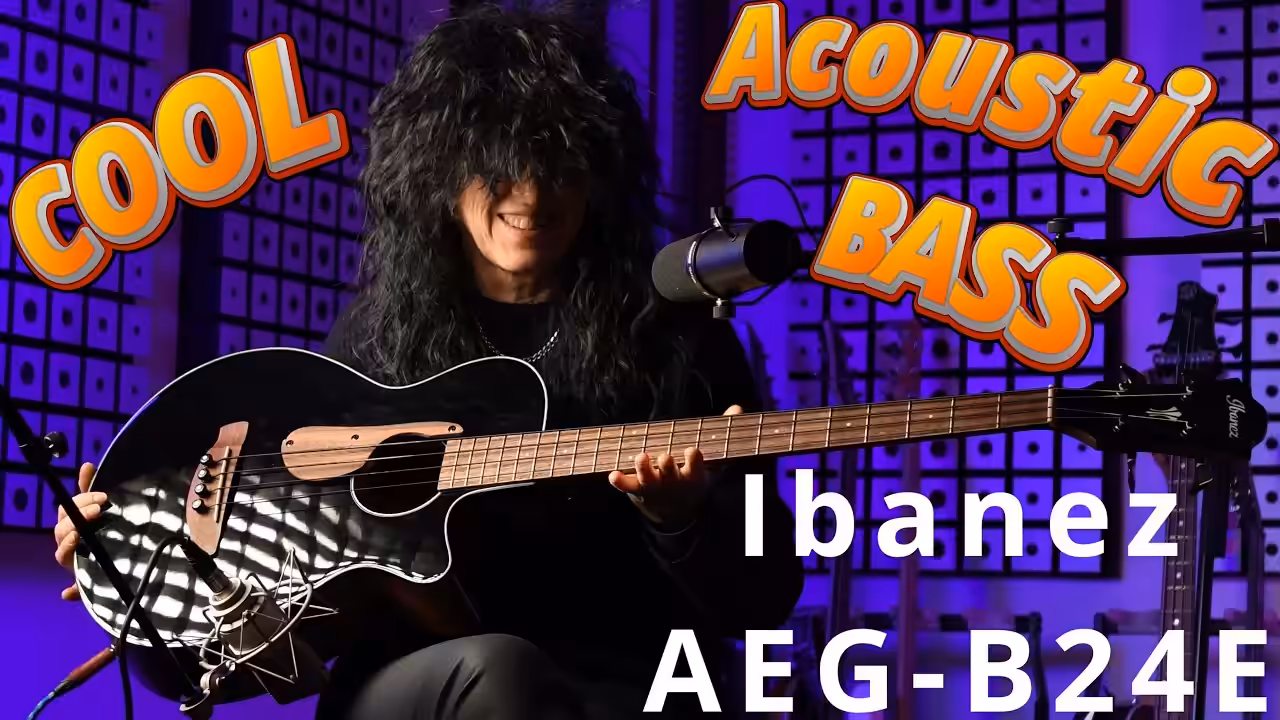 Video thumbnail for: Ibanez AEG-B24E Acoustic Bass Sound Demo